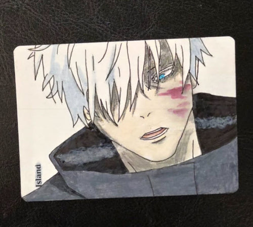 Satoru Gojo from JJK | MTG Altered Island Card