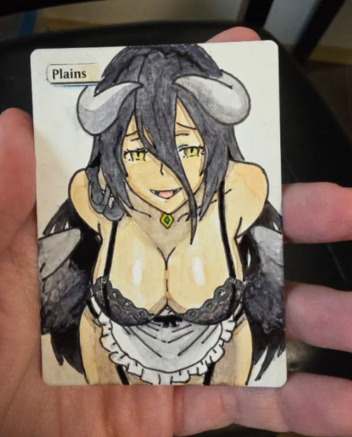 Albedo from Overlord | MTG Plains Card